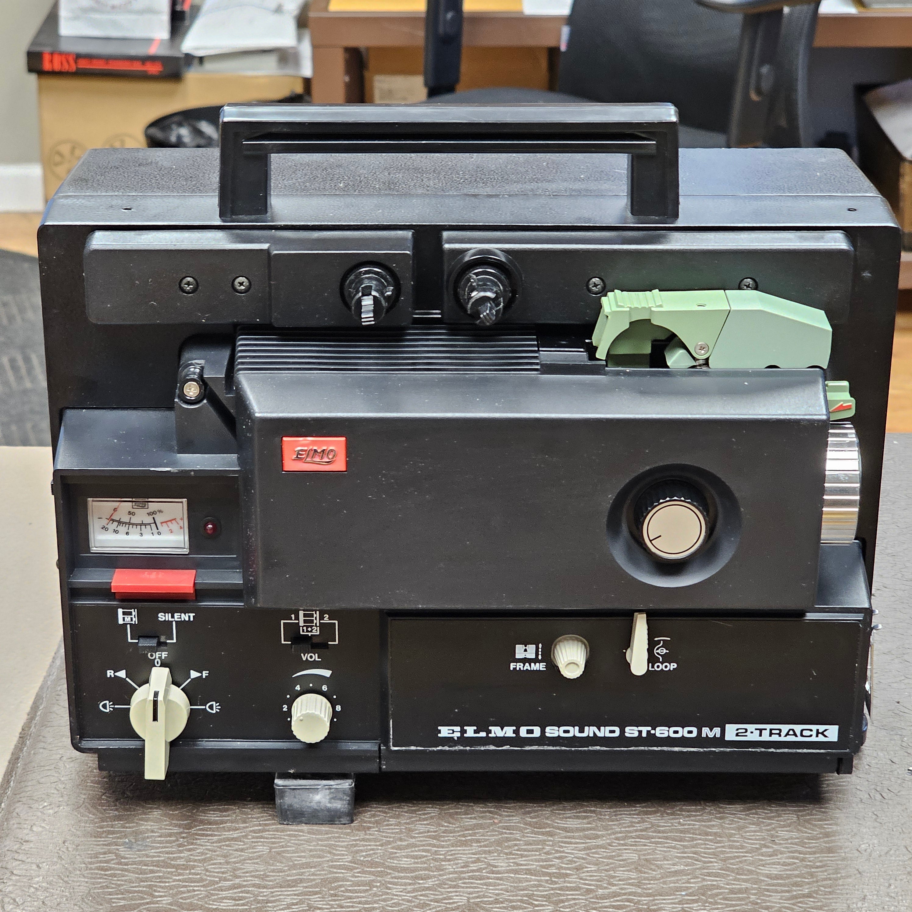 Elmo ST-600 M Super 8mm Sound Projector S# 412214 – Du-All Camera